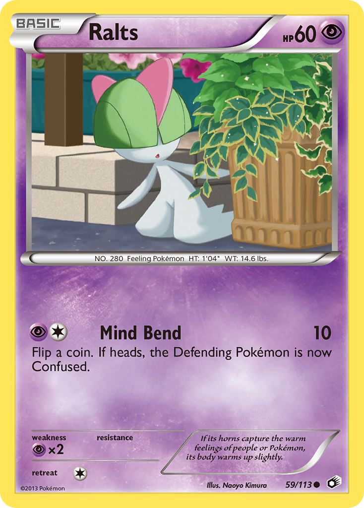 Ralts (59/113) [Black & White: Legendary Treasures] | Tabernacle Games