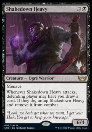 Shakedown Heavy (Promo Pack) [Streets of New Capenna Promos] | Tabernacle Games