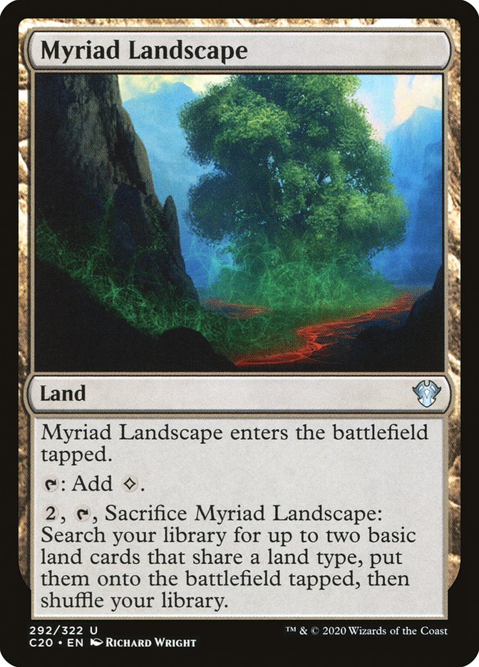 Myriad Landscape [Commander 2020] | Tabernacle Games