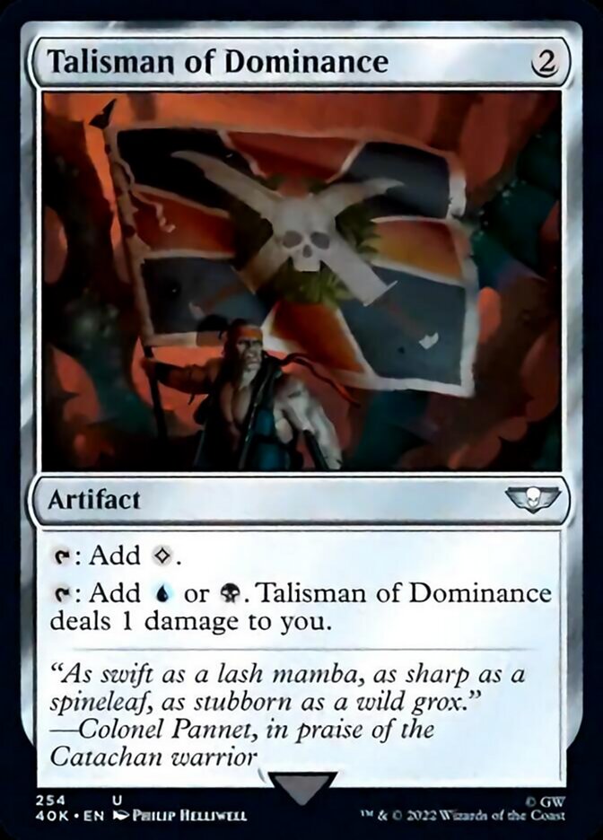 Talisman of Dominance (254) [Universes Beyond: Warhammer 40,000] | Tabernacle Games