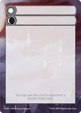 Helper Card (5/9) [Innistrad: Crimson Vow Tokens] | Tabernacle Games