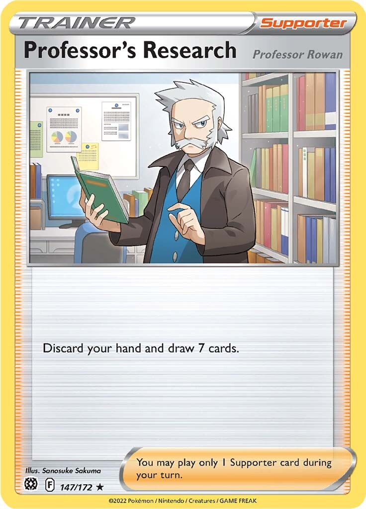 Professor's Research (147/172) (Theme Deck Exclusive) [Sword & Shield: Brilliant Stars] | Tabernacle Games