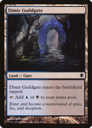 Dimir Guildgate [Commander 2013] | Tabernacle Games