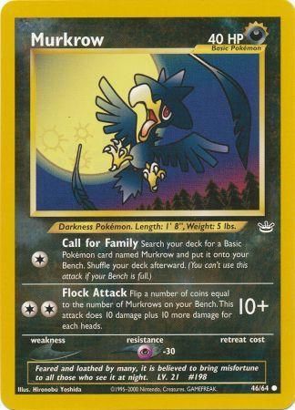 Murkrow (46/64) [Neo Revelation Unlimited] | Tabernacle Games