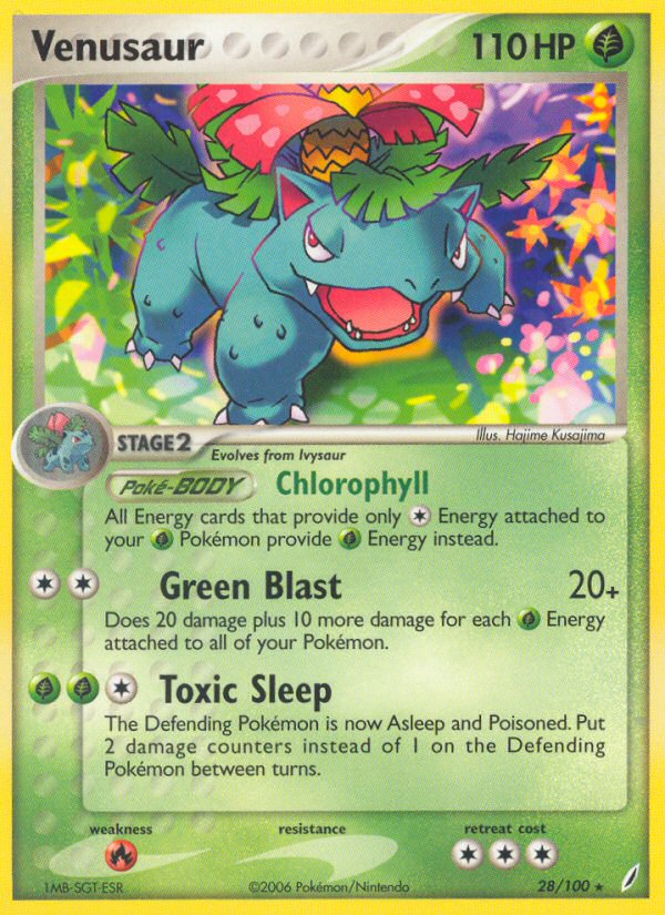 Venusaur (28/100) [EX: Crystal Guardians] | Tabernacle Games