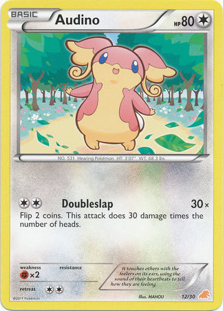 Audino (12/30) [Black & White: Trainer Kit - Excadrill] | Tabernacle Games