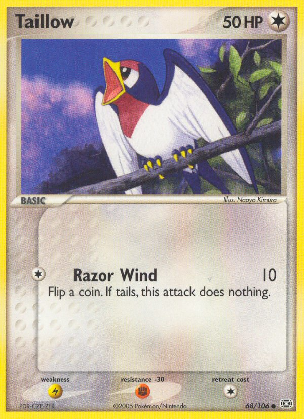 Taillow (68/106) [EX: Emerald] | Tabernacle Games