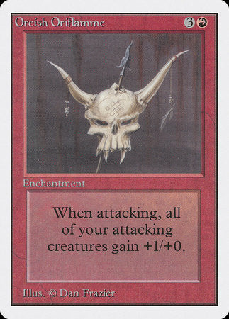 Orcish Oriflamme [Unlimited Edition] | Tabernacle Games