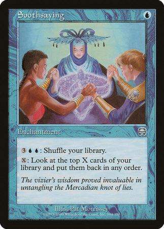 Soothsaying [Mercadian Masques] | Tabernacle Games