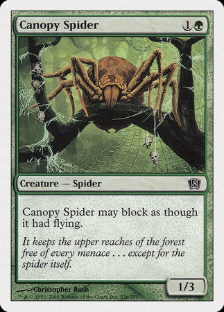 Canopy Spider [Eighth Edition] | Tabernacle Games