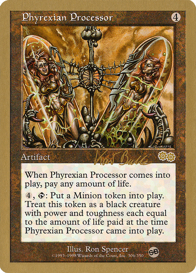 Phyrexian Processor (Kai Budde) (SB) [World Championship Decks 1999] | Tabernacle Games