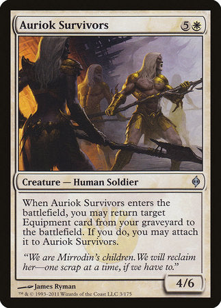 Auriok Survivors [New Phyrexia] | Tabernacle Games