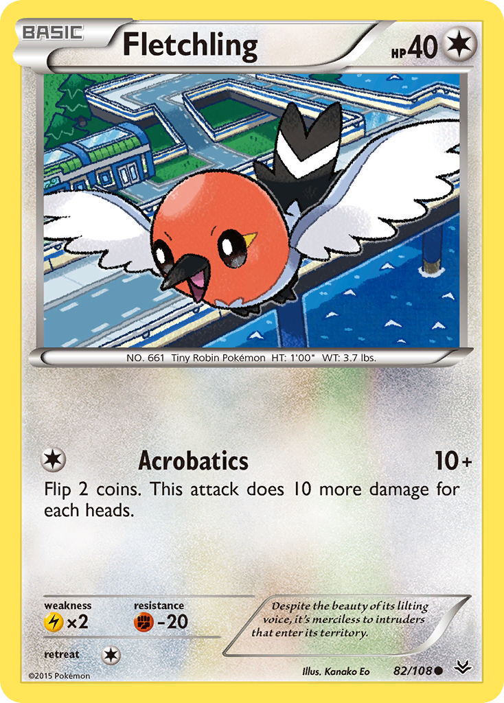 Fletchling (82/108) [XY: Roaring Skies] | Tabernacle Games