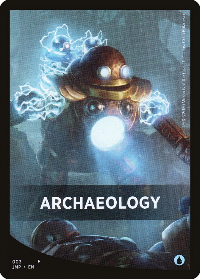 Archaeology Theme Card [Jumpstart Front Cards] | Tabernacle Games