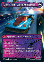 Slicer, Hired Muscle // Slicer, High-Speed Antagonist (Shattered Glass) [Universes Beyond: Transformers] | Tabernacle Games