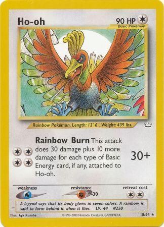 Ho-oh (18/64) [Neo Revelation Unlimited] | Tabernacle Games