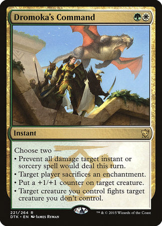 Dromoka's Command [Dragons of Tarkir] | Tabernacle Games