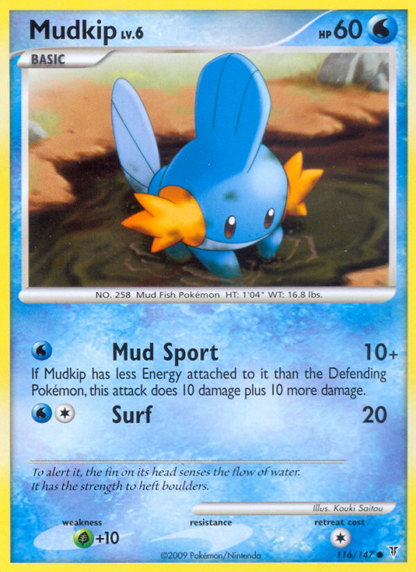 Mudkip (116/147) [Platinum: Supreme Victors] | Tabernacle Games