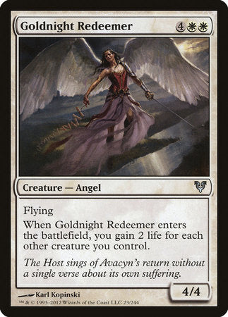 Goldnight Redeemer [Avacyn Restored] | Tabernacle Games