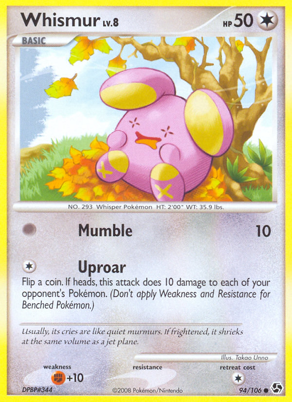 Whismur (94/106) [Diamond & Pearl: Great Encounters] | Tabernacle Games