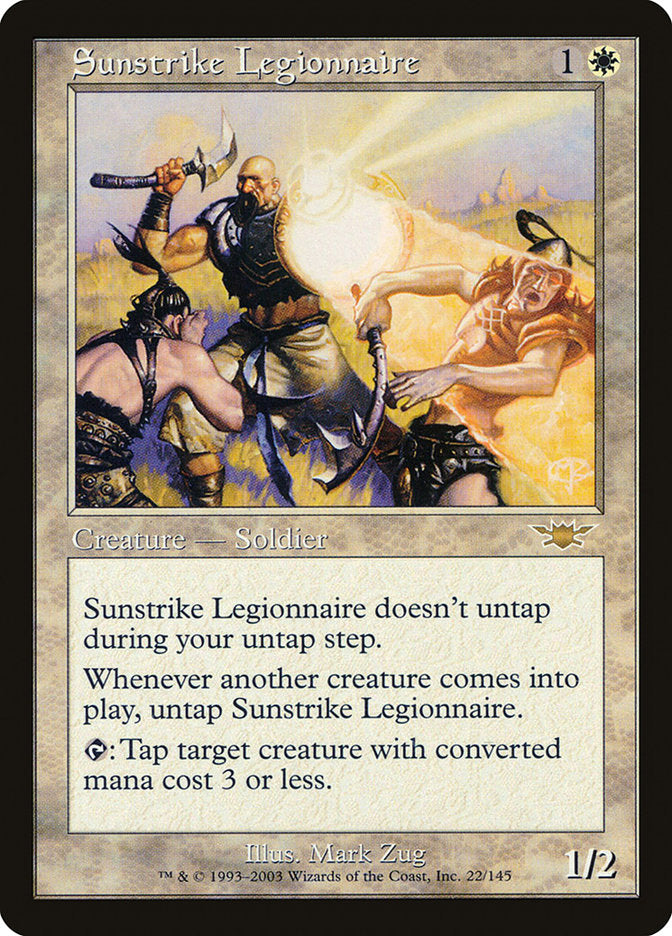 Sunstrike Legionnaire [Legions] | Tabernacle Games