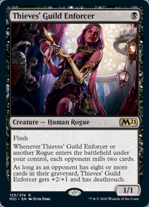 Thieves' Guild Enforcer [Core Set 2021] | Tabernacle Games