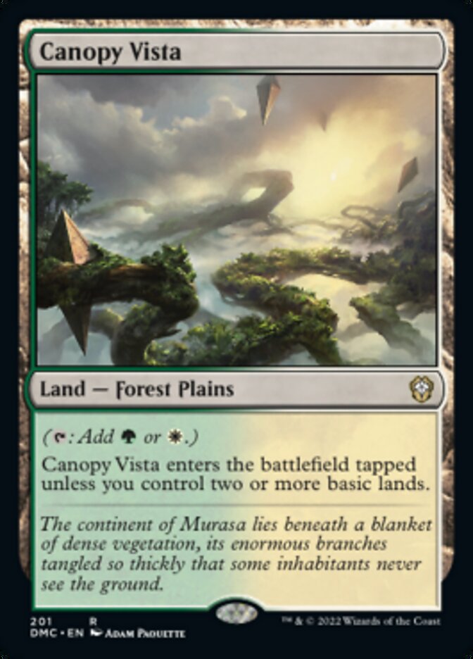 Canopy Vista [Dominaria United Commander] | Tabernacle Games