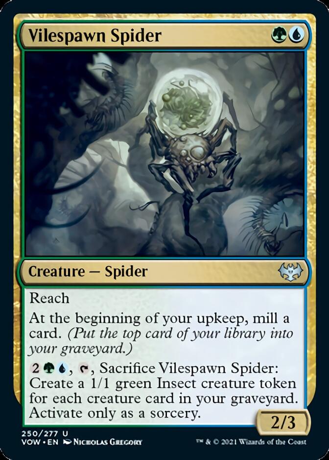 Vilespawn Spider [Innistrad: Crimson Vow] | Tabernacle Games