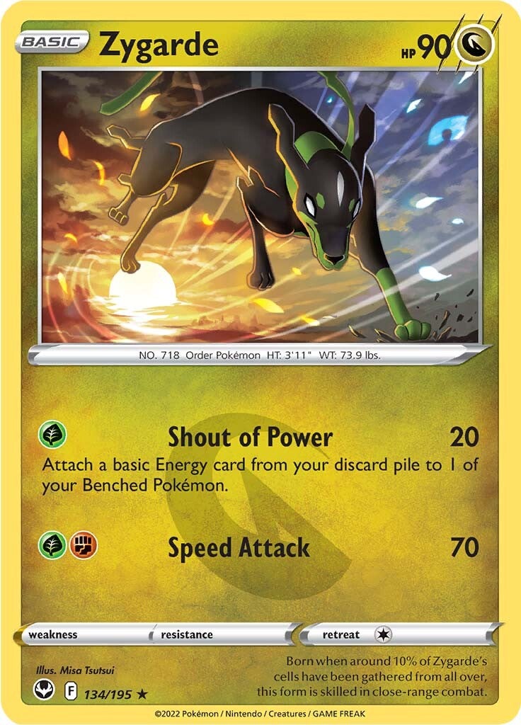 Zygarde (134/195) [Sword & Shield: Silver Tempest] | Tabernacle Games