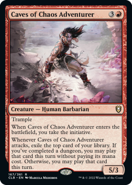 Caves of Chaos Adventurer [Commander Legends: Battle for Baldur's Gate] | Tabernacle Games