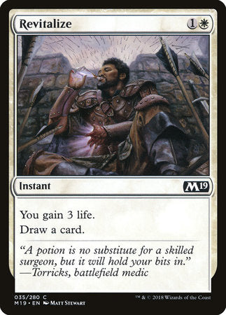 Revitalize [Core Set 2019] | Tabernacle Games