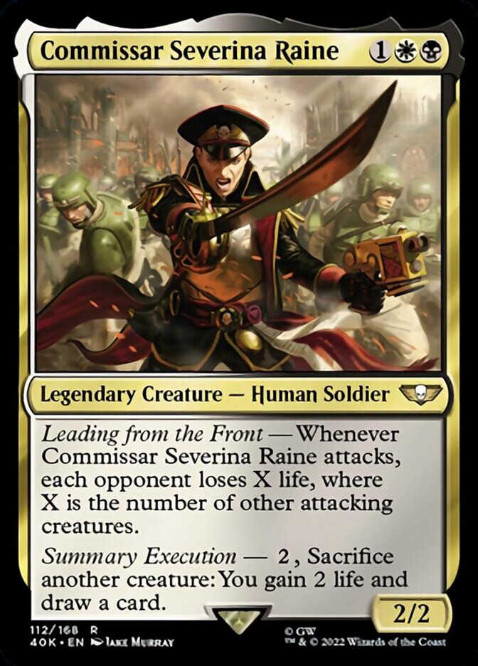 Commissar Severina Raine [Universes Beyond: Warhammer 40,000] | Tabernacle Games
