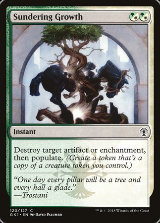 Sundering Growth [GRN Guild Kit] | Tabernacle Games