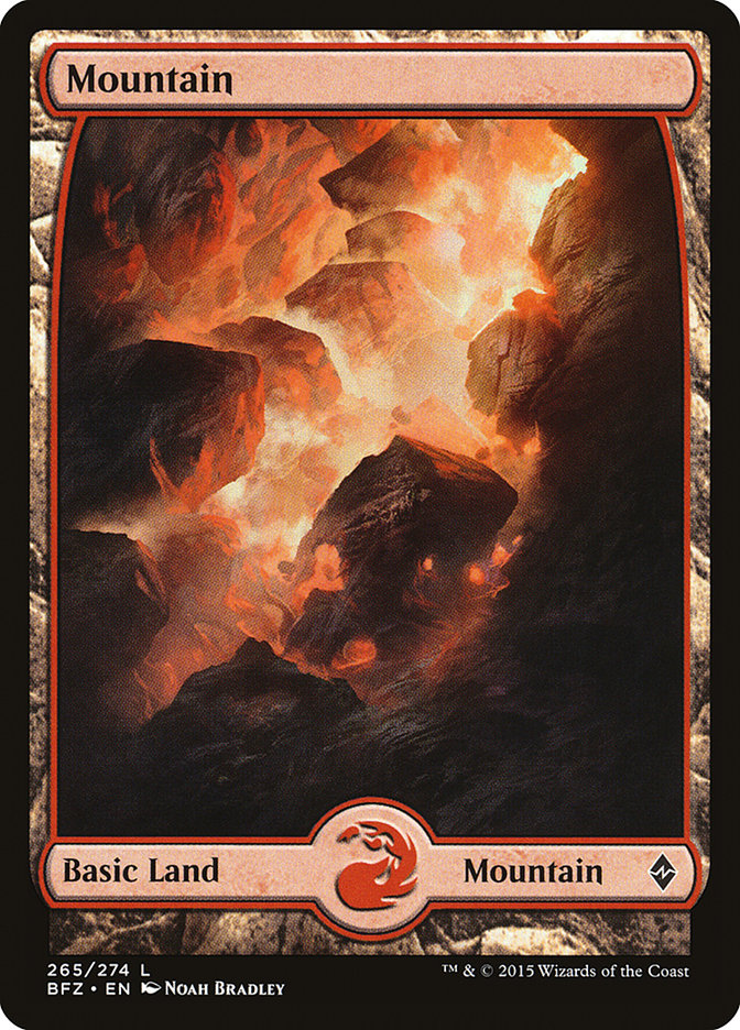 Mountain (265) [Battle for Zendikar] | Tabernacle Games