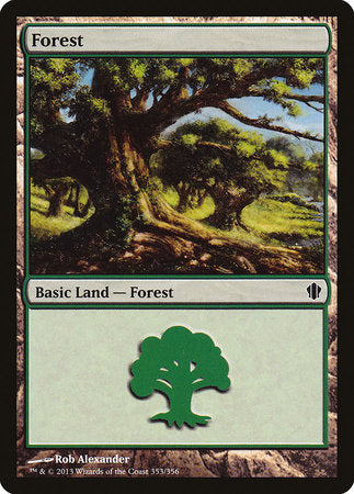 Forest (353) [Commander 2013] | Tabernacle Games