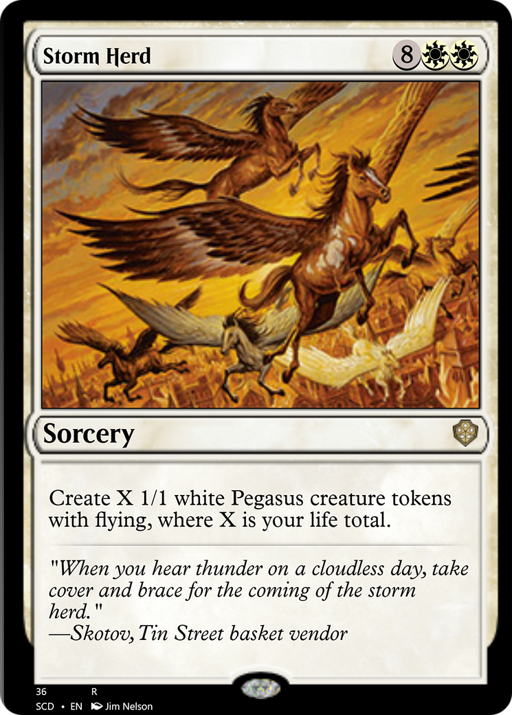 Storm Herd [Starter Commander Decks] | Tabernacle Games