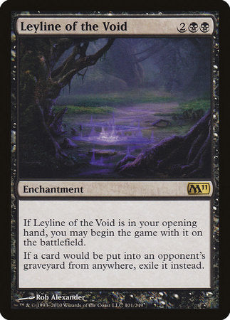 Leyline of the Void [Magic 2011] | Tabernacle Games
