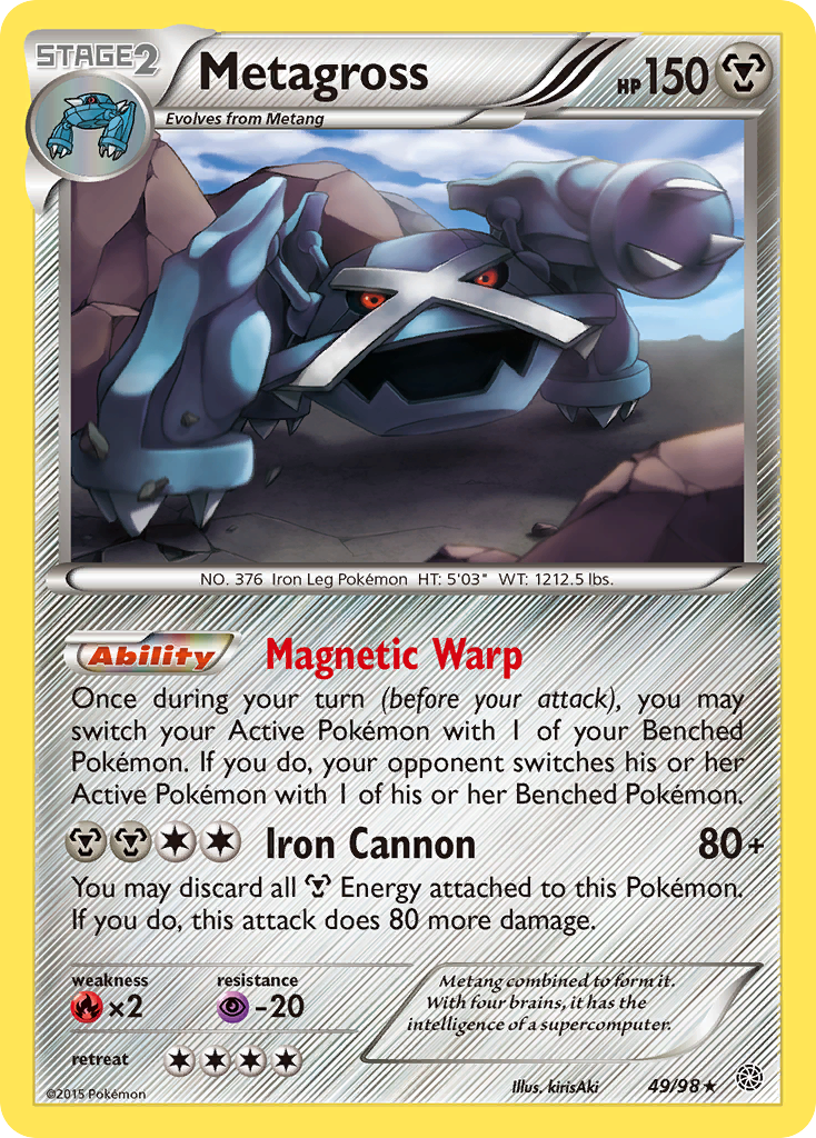 Metagross (49/98) [XY: Ancient Origins] | Tabernacle Games