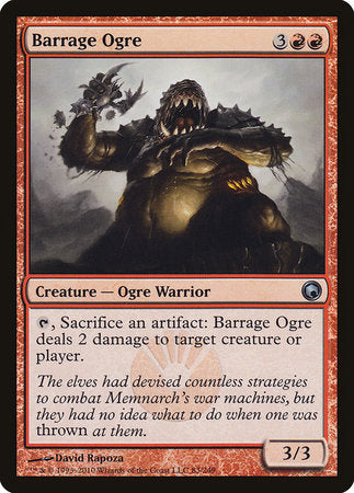 Barrage Ogre [Scars of Mirrodin] | Tabernacle Games