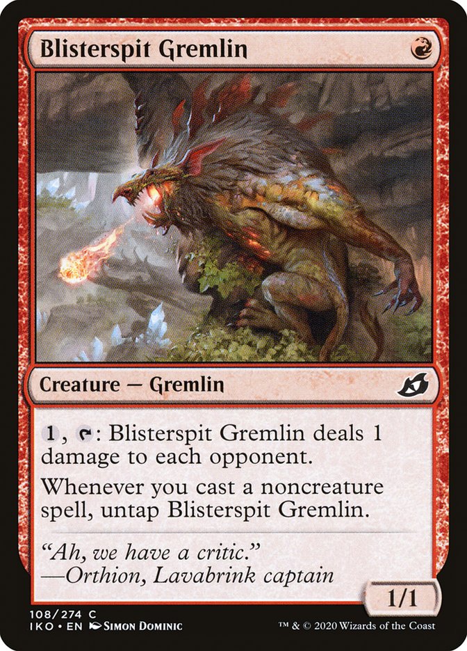 Blisterspit Gremlin [Ikoria: Lair of Behemoths] | Tabernacle Games