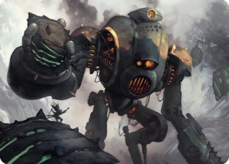 Rust Goliath Art Card [The Brothers' War Art Series] | Tabernacle Games