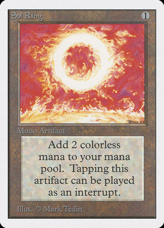 Sol Ring [Unlimited Edition] | Tabernacle Games