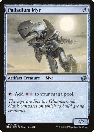 Palladium Myr [Iconic Masters] | Tabernacle Games