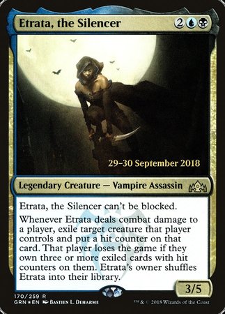 Etrata, the Silencer [Guilds of Ravnica Promos] | Tabernacle Games