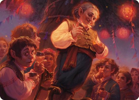 Bilbo, Retired Burglar Art Card [The Lord of the Rings: Tales of Middle-earth Art Series] | Tabernacle Games