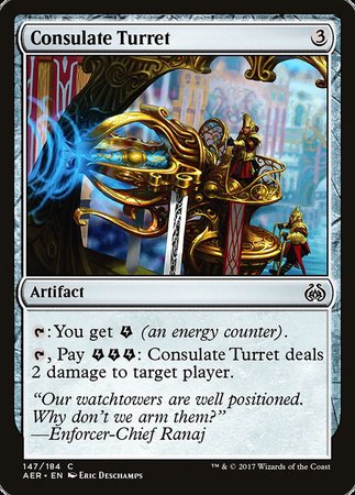 Consulate Turret [Aether Revolt] | Tabernacle Games