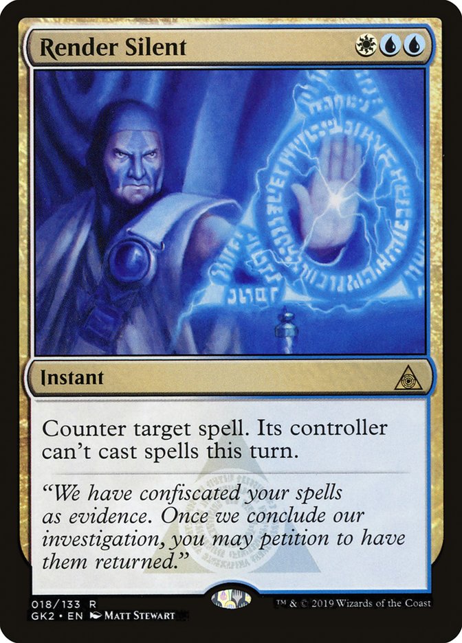 Render Silent [Ravnica Allegiance Guild Kit] | Tabernacle Games
