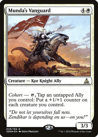 Munda's Vanguard [Oath of the Gatewatch Promos] | Tabernacle Games