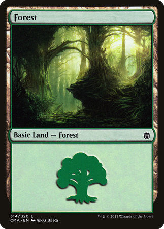 Forest (314) [Commander Anthology] | Tabernacle Games