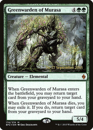 Greenwarden of Murasa [Battle for Zendikar Promos] | Tabernacle Games